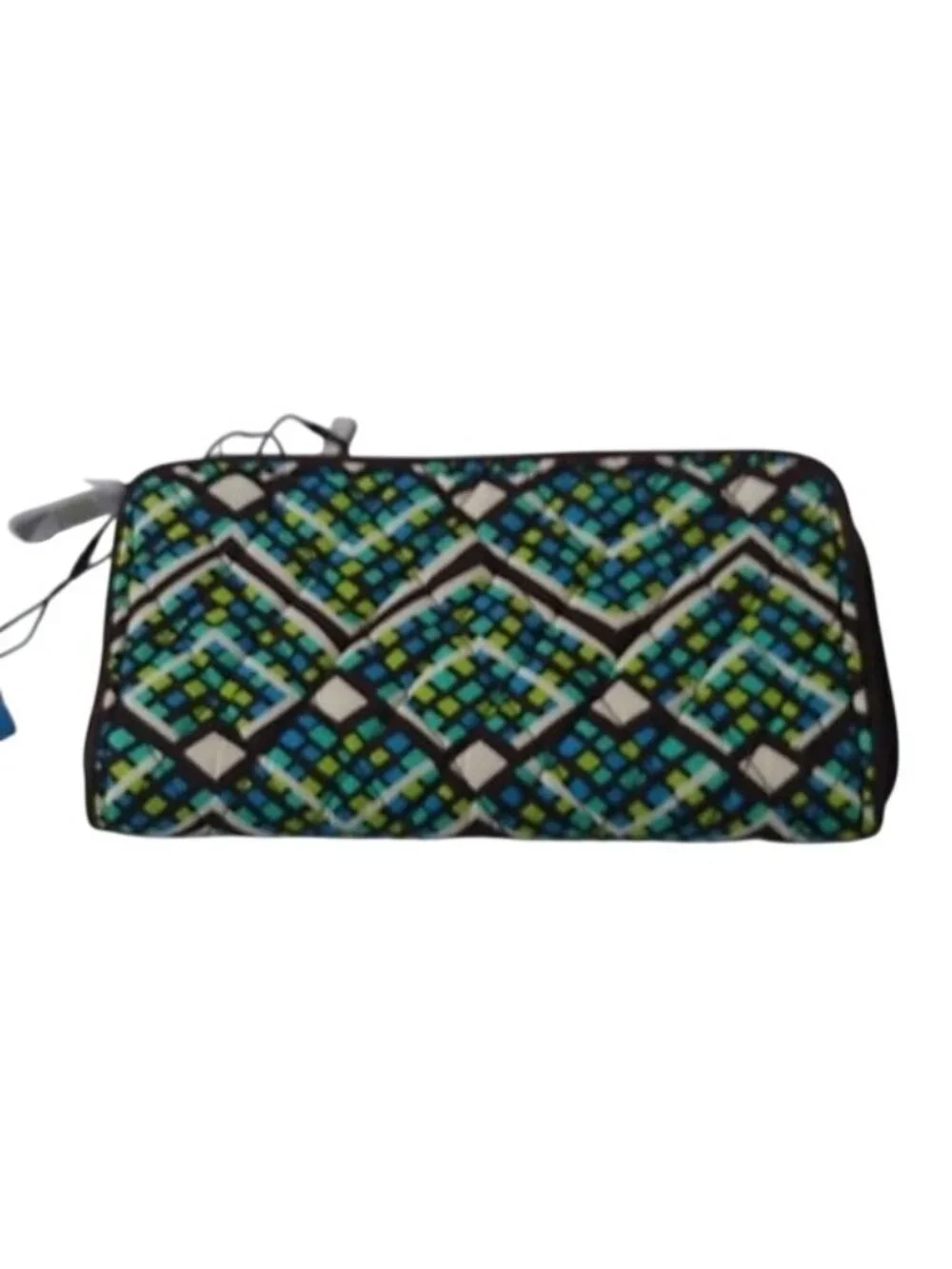 Vera Bradley RFID Quilted Cotton Georgia Wallet in Rain Forest - Picture 5 of 7